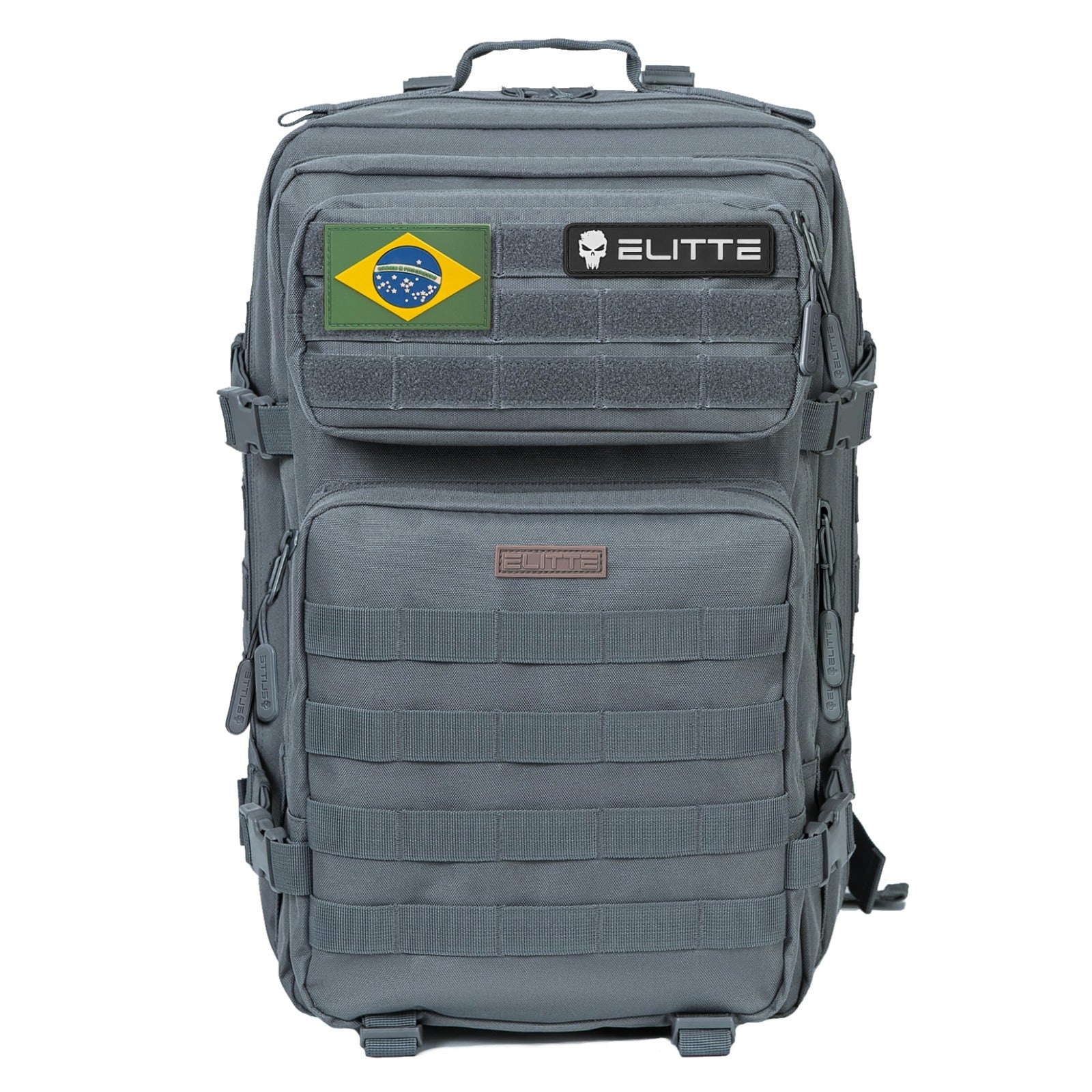 Mochila Elitte Combat (50L) - Cinza Shark