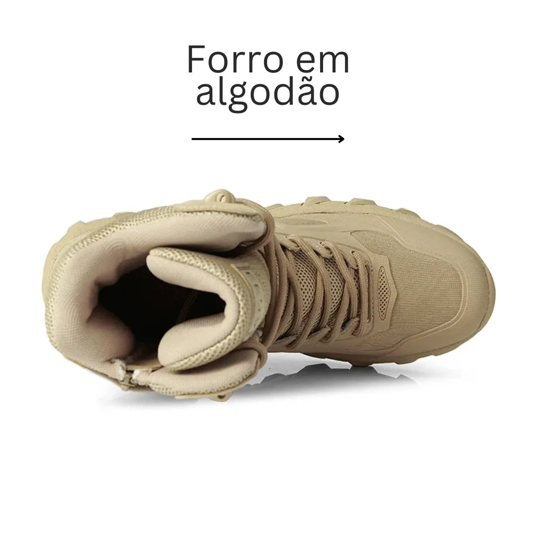 Coturno Tático Sem Metais Allegante Combat II