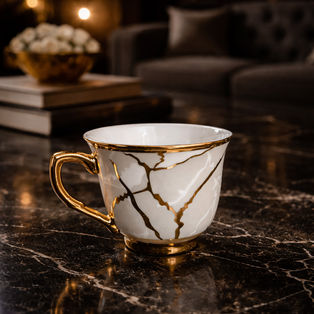 Xícaras em Porcelana | Elegância para Cada Momento - Home Royal