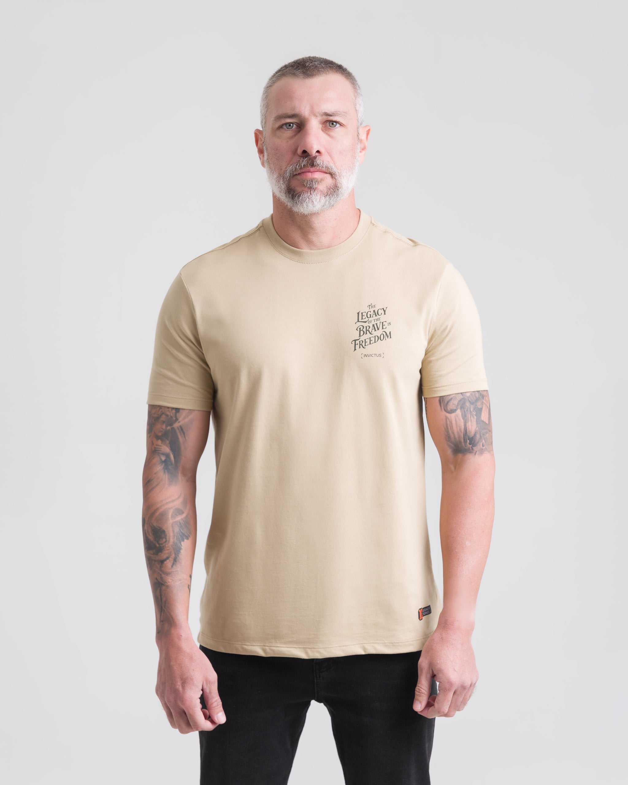 Camiseta Concept Brave 10 Anos - Cáqui
