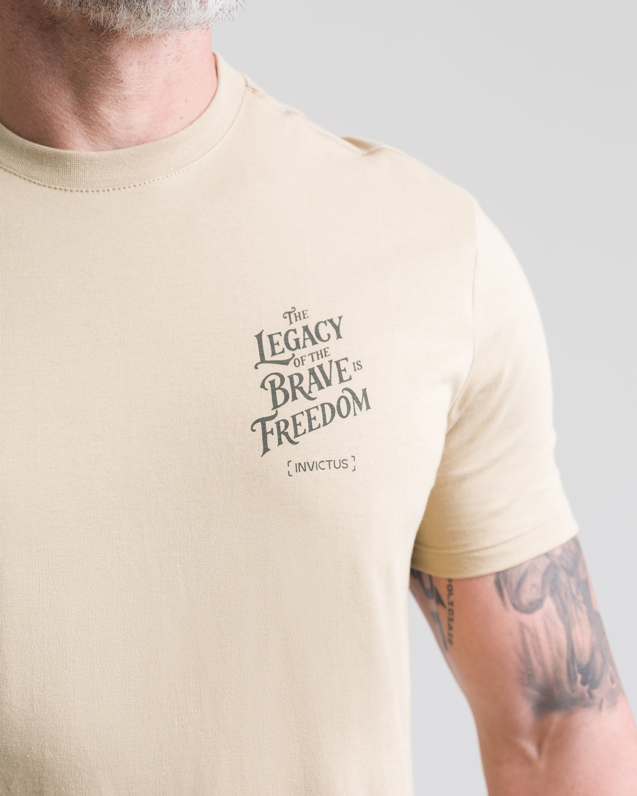 Camiseta Concept Brave 10 Anos - Cáqui