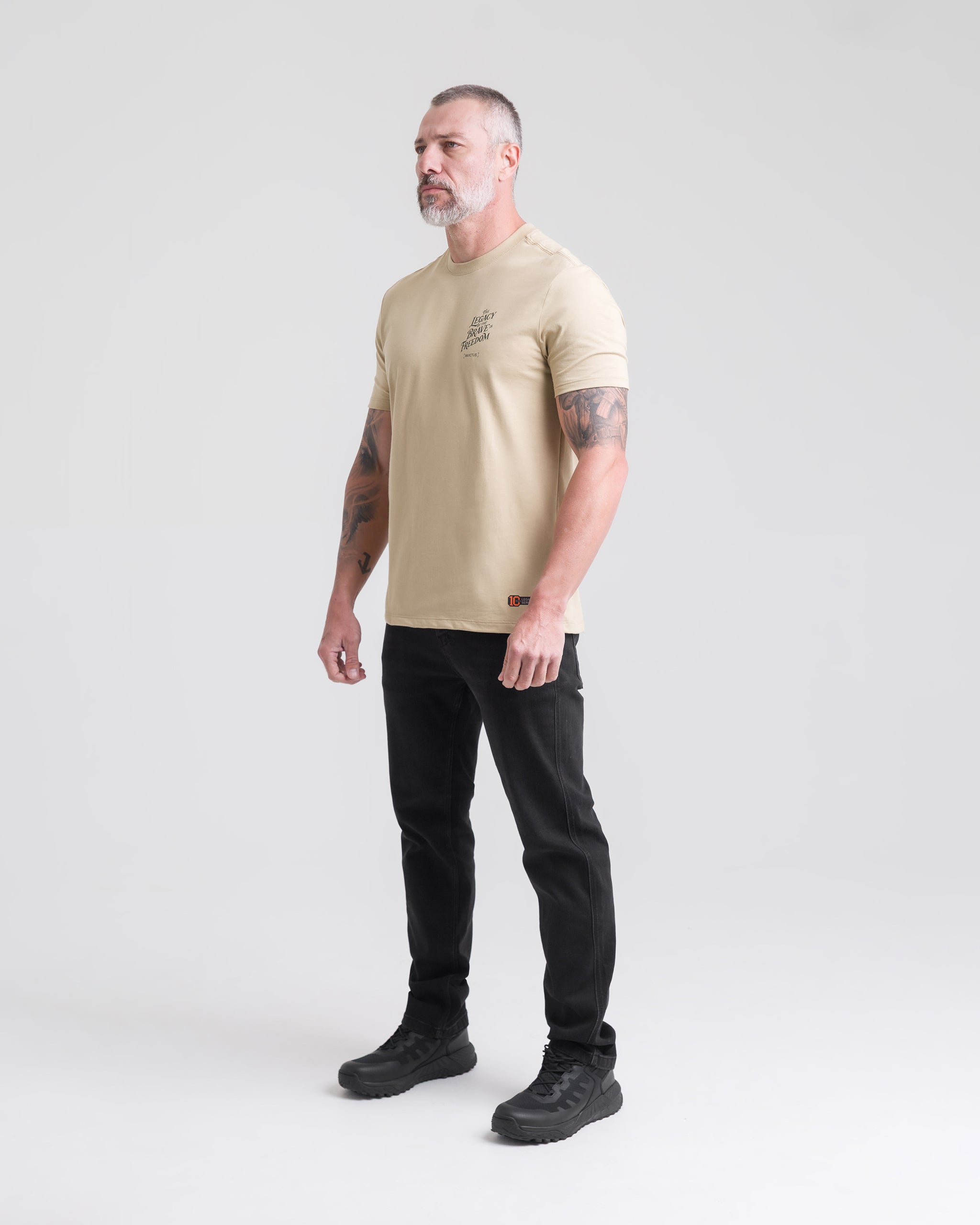Camiseta Concept Brave 10 Anos - Cáqui