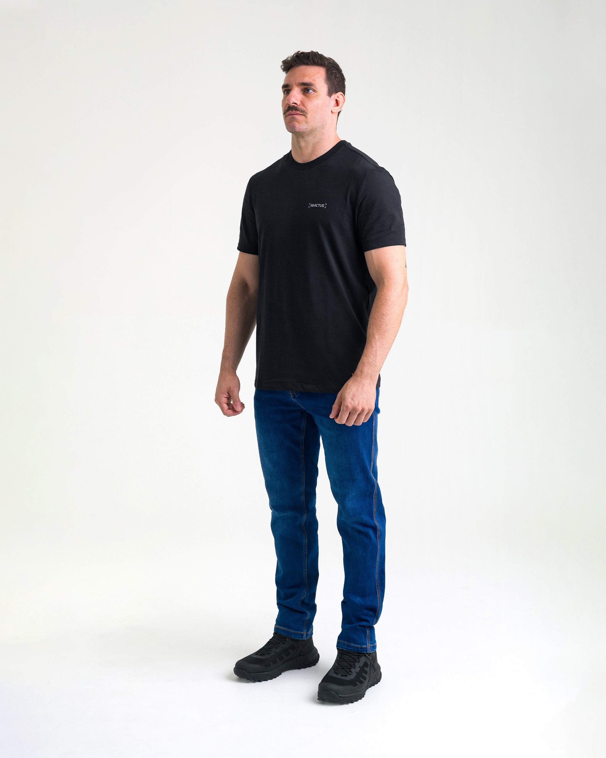 Camiseta Concept DTOM Classic 10 anos - Preta