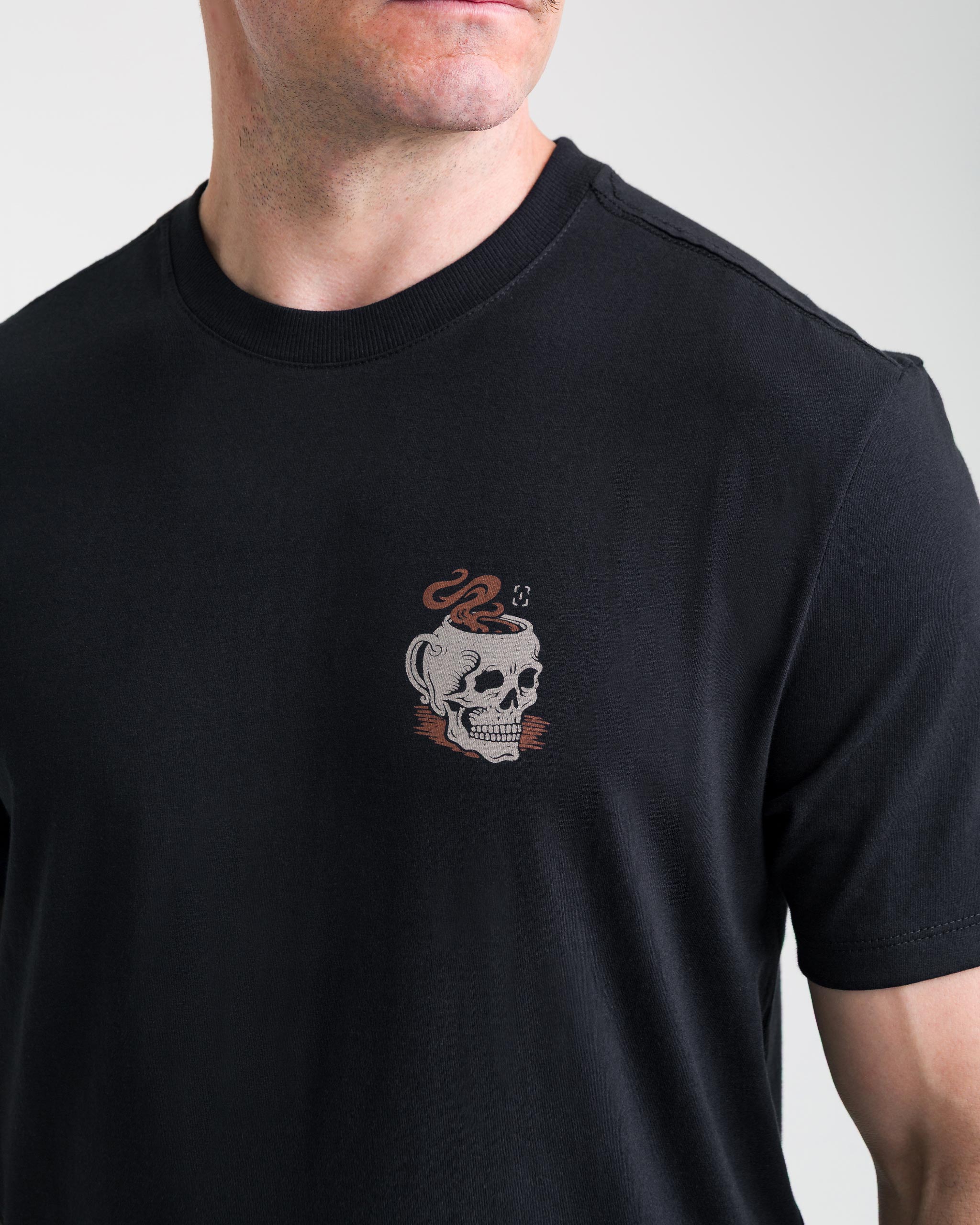 Camiseta Concept Give Me Coffee Masculina - Preta