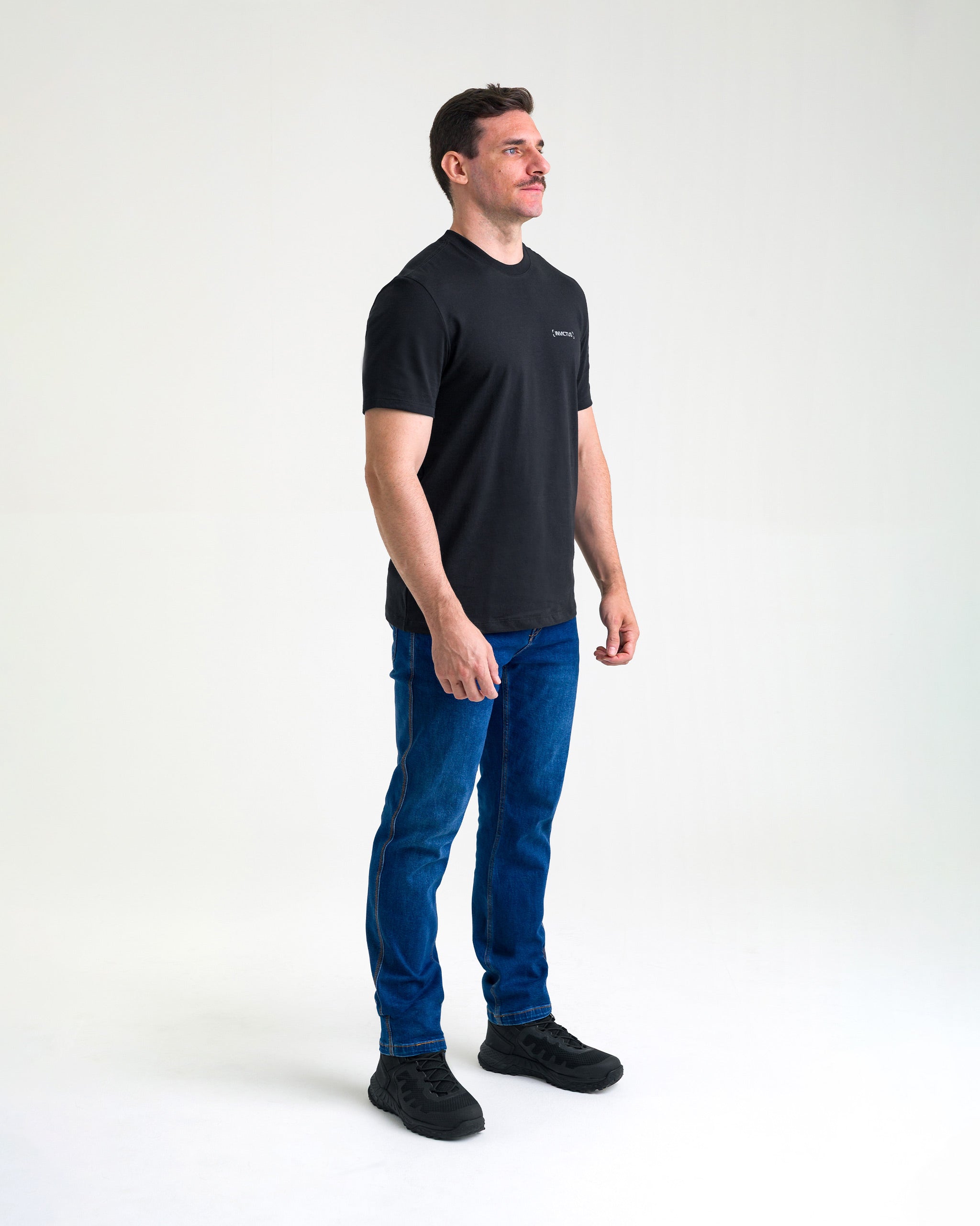 Camiseta Concept Snake Bones Masculina - Preta
