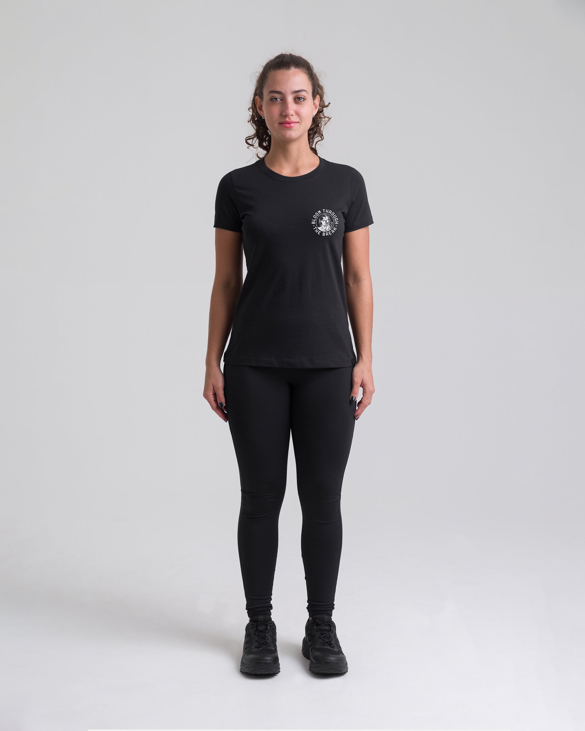 Camiseta Concept Bloom Feminina - Preta