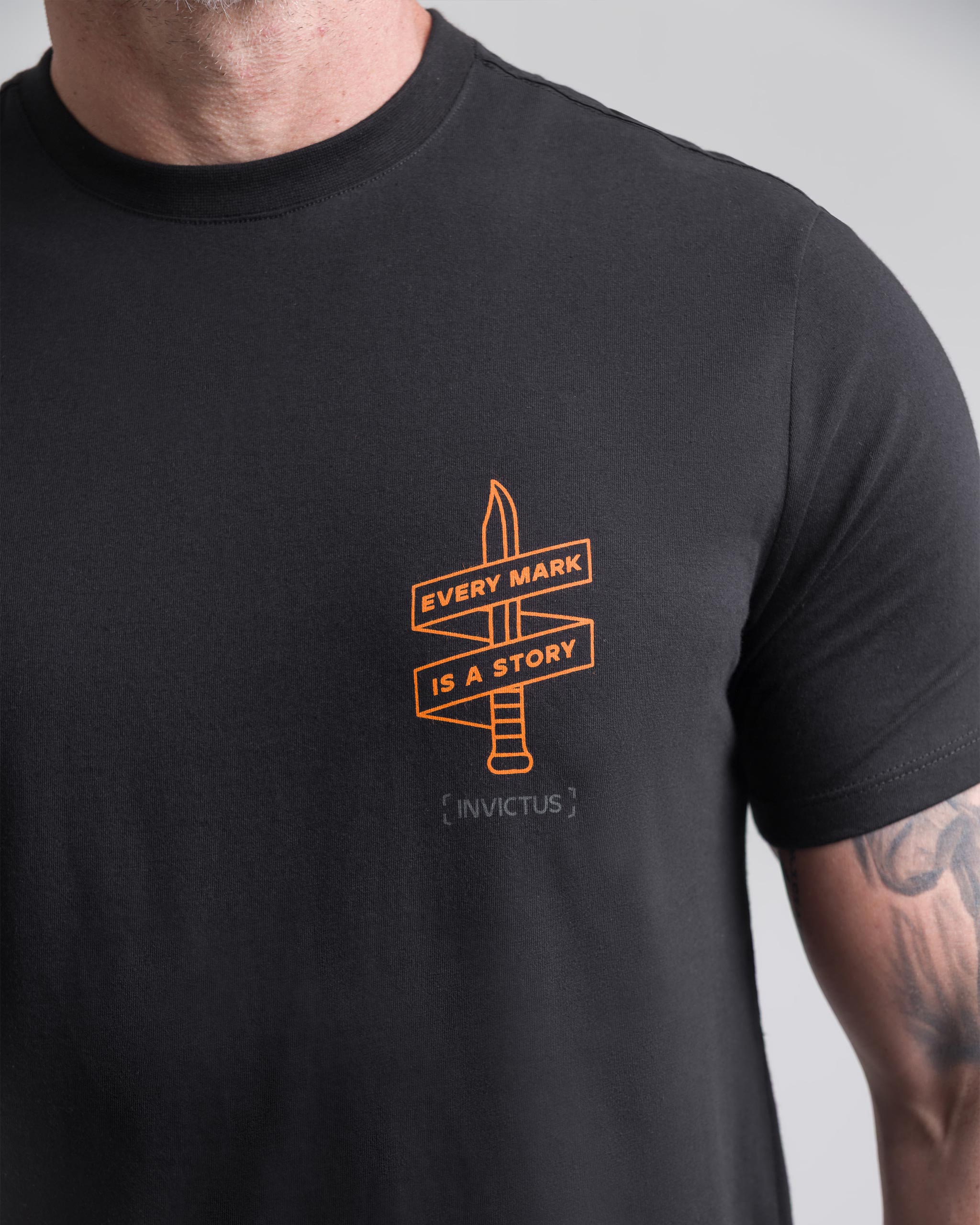 Camiseta Concept Story 10 Anos - Preta