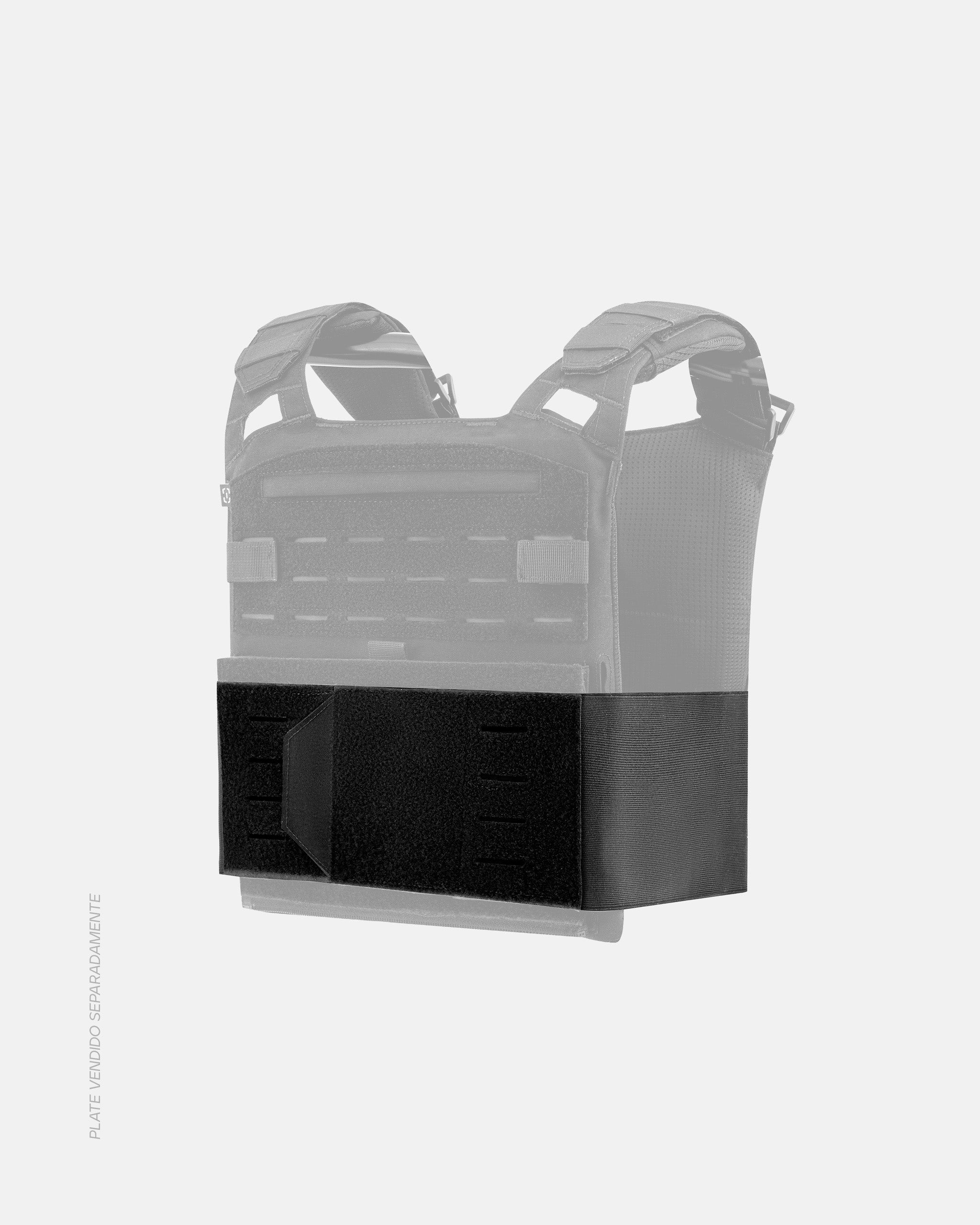Cinta Elástica para Plate Carrier Ares - Preta