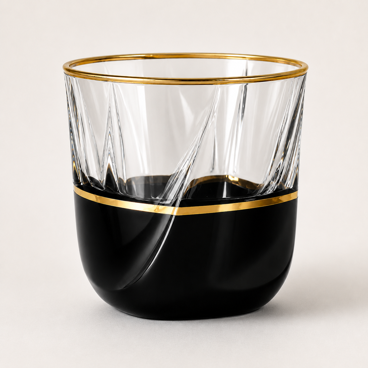 Kit de Copos Ônix Dourado 300ml