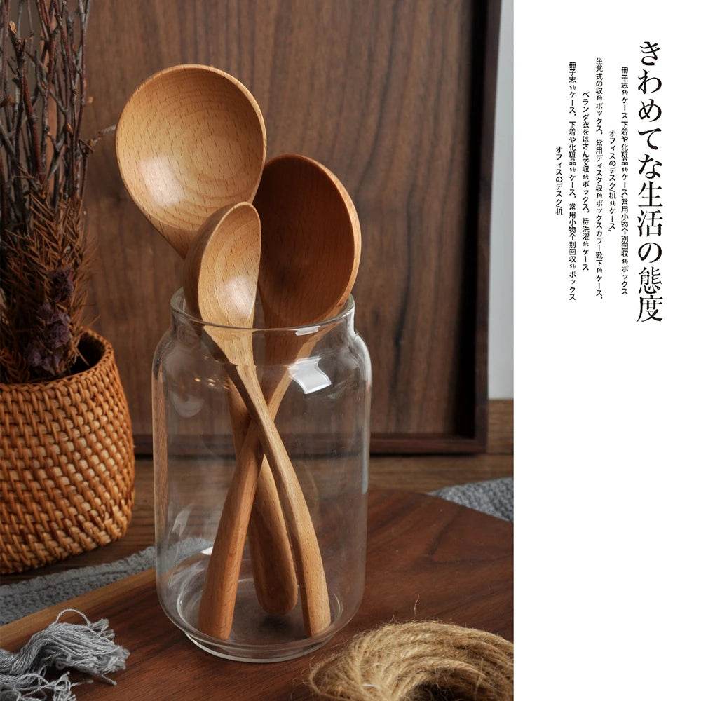 Colher de Pau Japonesa para Cozinha - Haustter