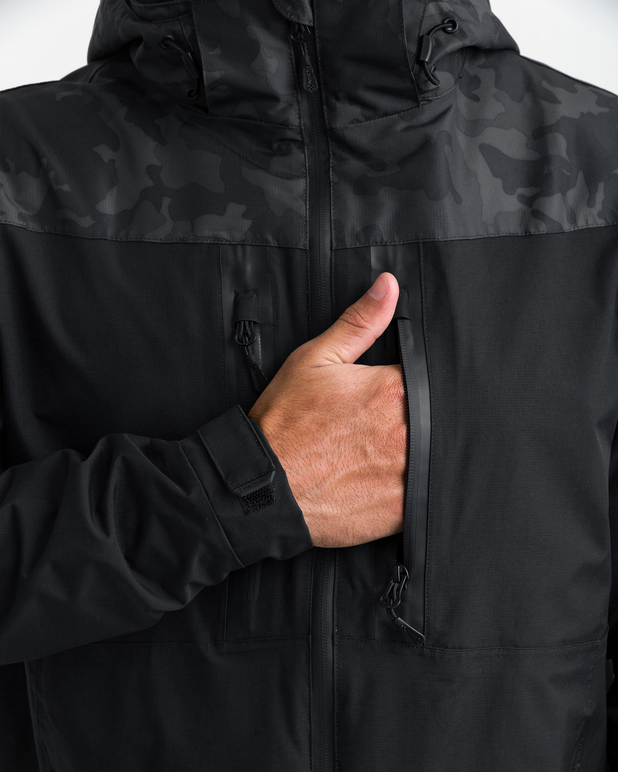 Jaqueta Rain 3.0 10 anos - Warskin Black