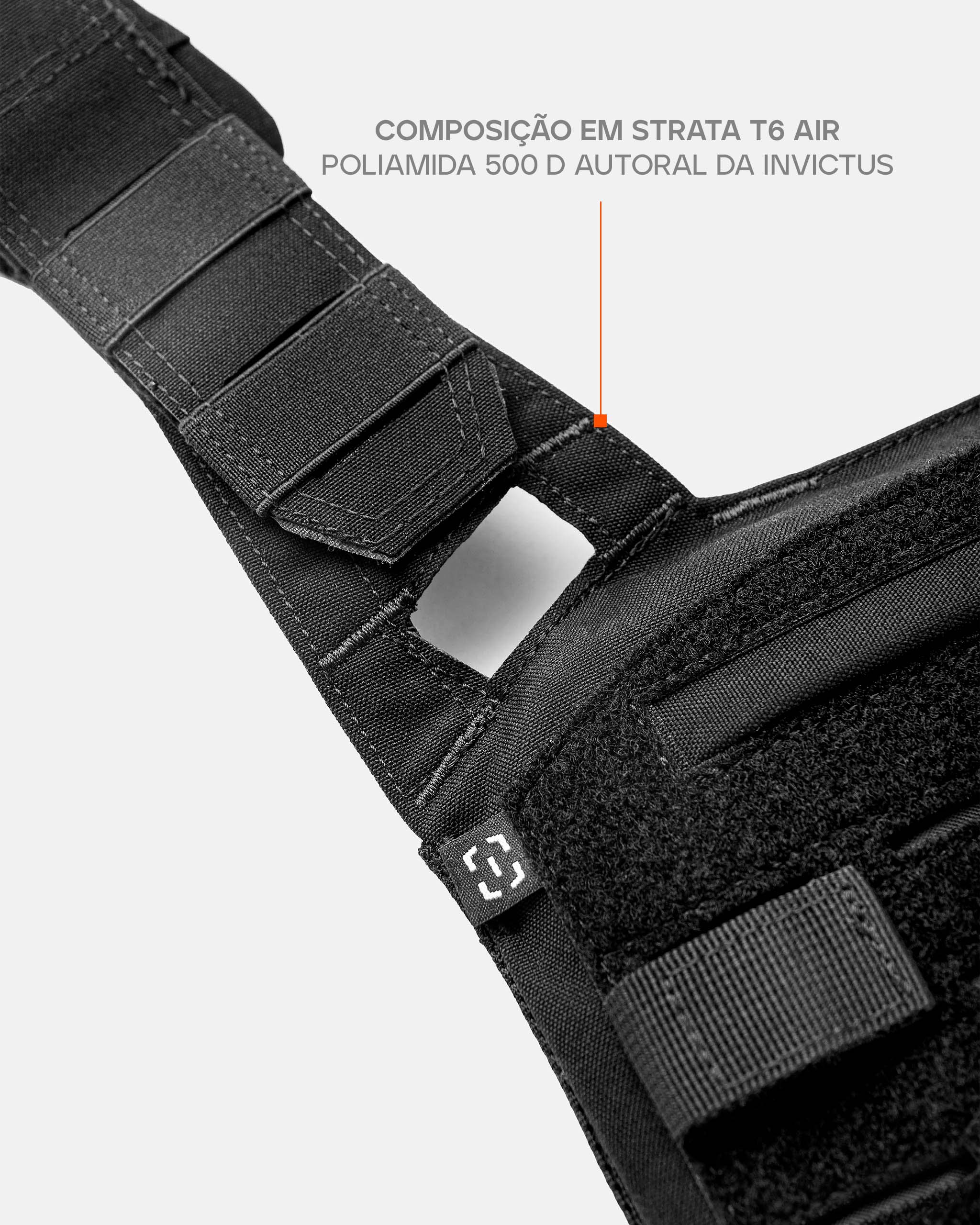 Plate Carrier Ares INVICTUS - Preto