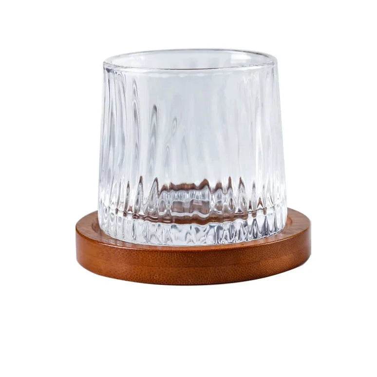 Copo de Whisky Rotativo com Base - Haustter