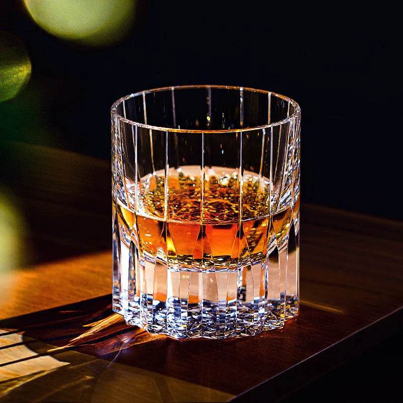 Copo de Whisky Luxuoso com Efeito Kaleidoscópio - Haustter