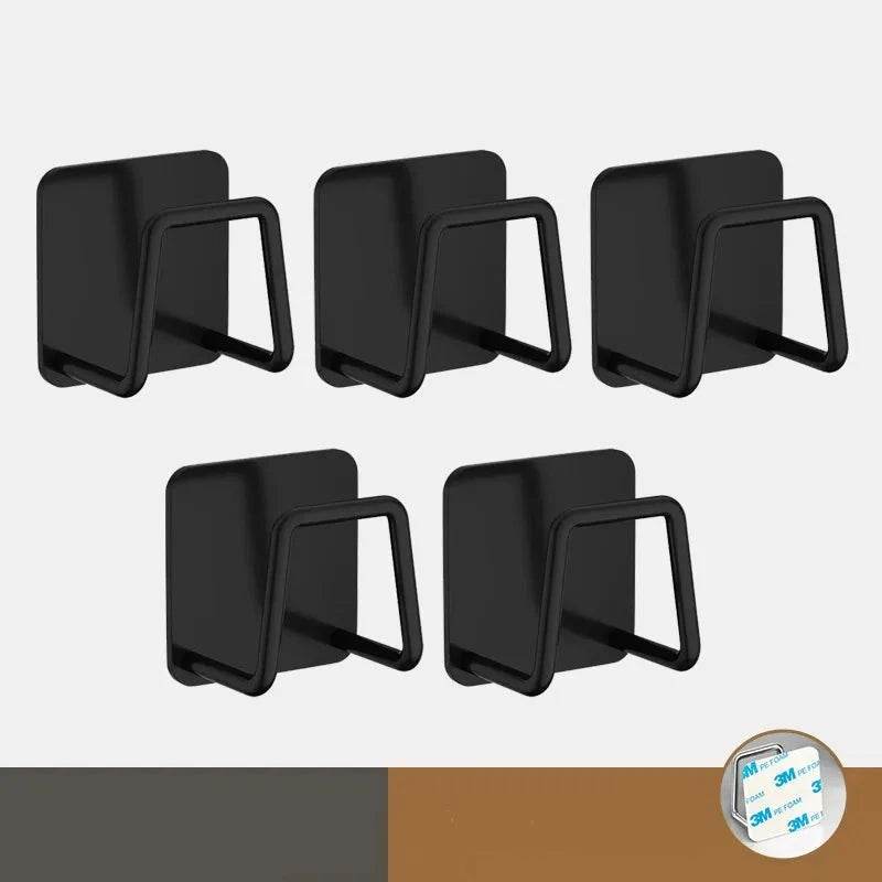 Suporte para Secagem de Esponjas e Organização de Utensílios de Cozinha Preto - Haustter