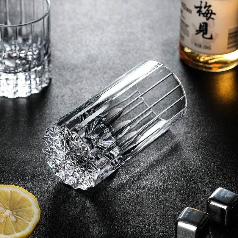 Copo de Whisky Luxuoso com Efeito Kaleidoscópio - Haustter