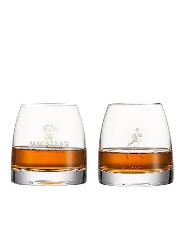 Copos Macallan e Walker para Whisky
