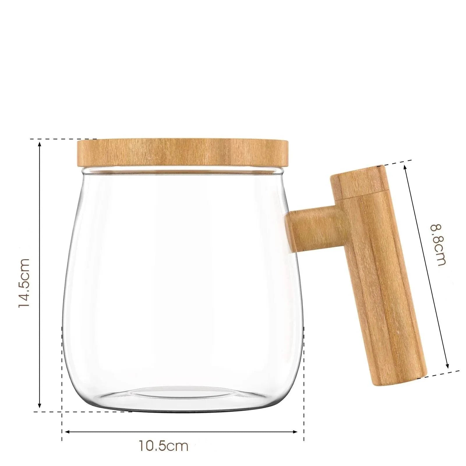 Caneca Mixer 400ml para Achocolatado e Whey Protein - Haustter