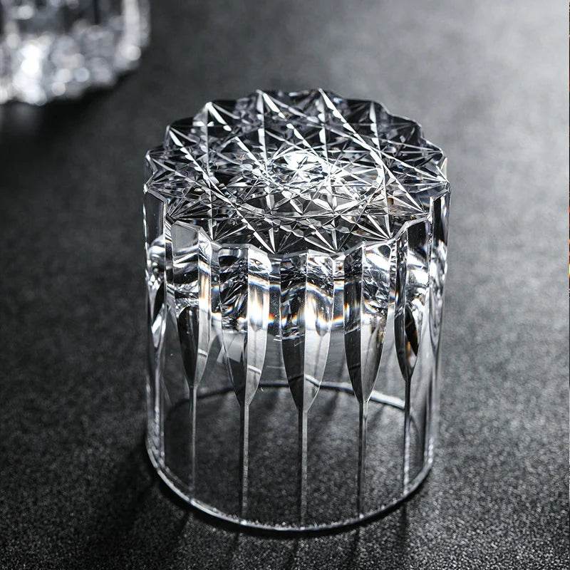 Copo de Whisky Luxuoso com Efeito Kaleidoscópio - Haustter