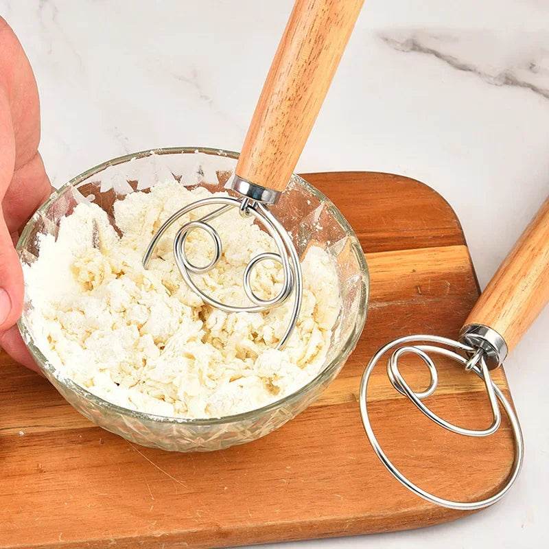 Batedor Dinamarquês de Massa para Pão - Haustter