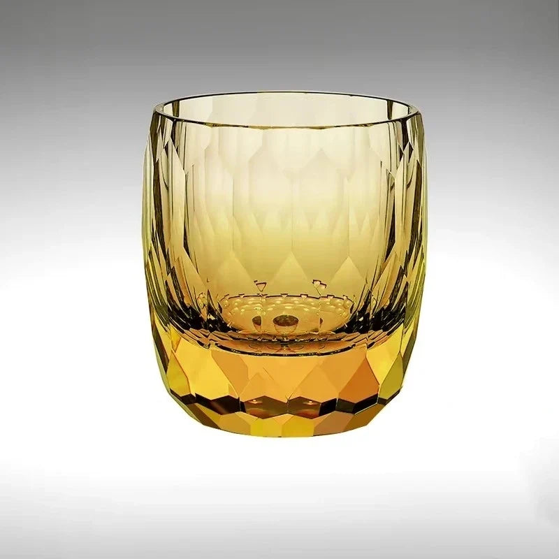 Copo de Cristal Lapidado para Whisky 210 ml
