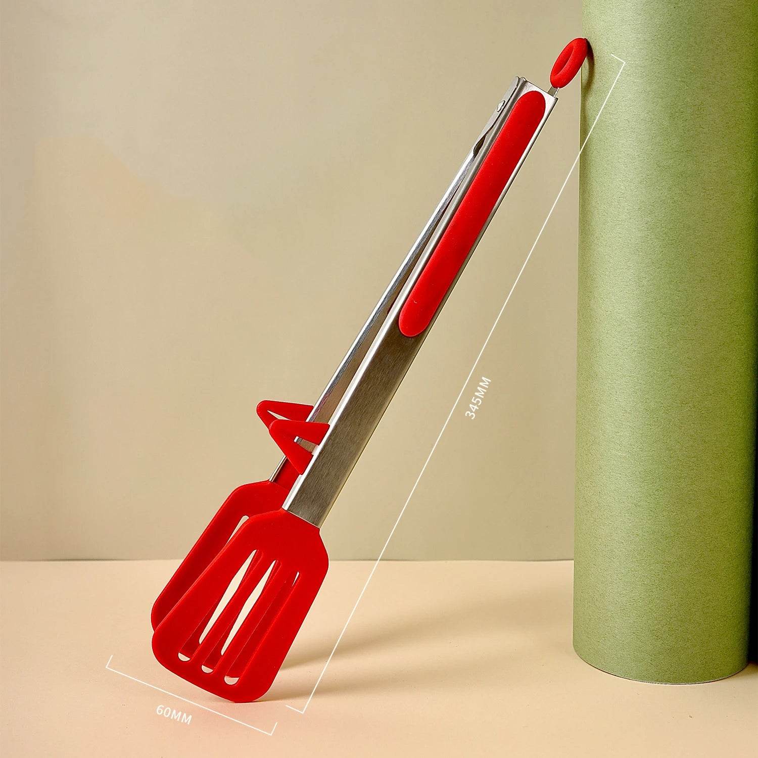 Pegador de Silicone e Aço Inoxidável para Cozinha e Churrasco - Haustter