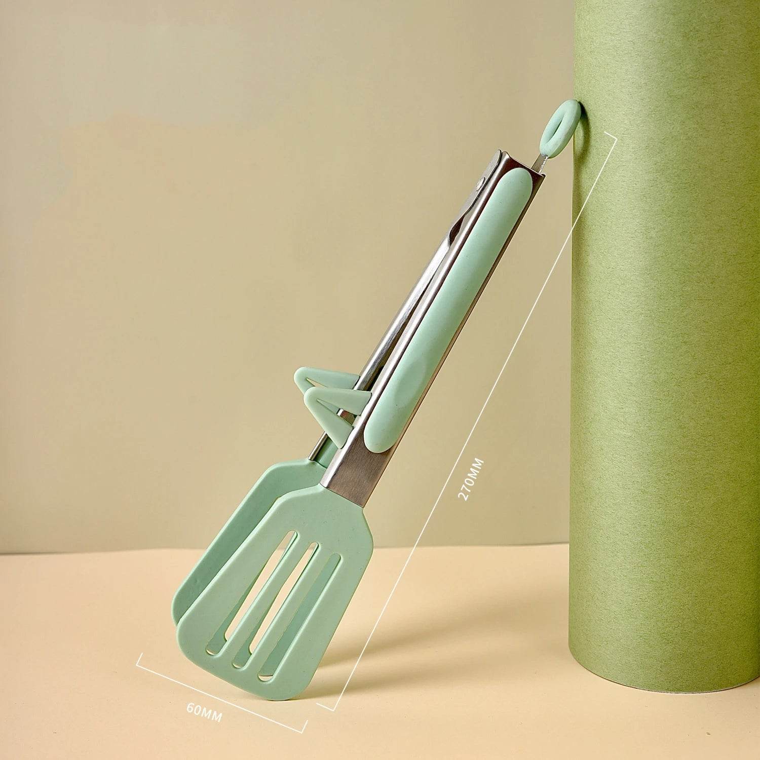 Pegador de Silicone e Aço Inoxidável para Cozinha e Churrasco - Haustter