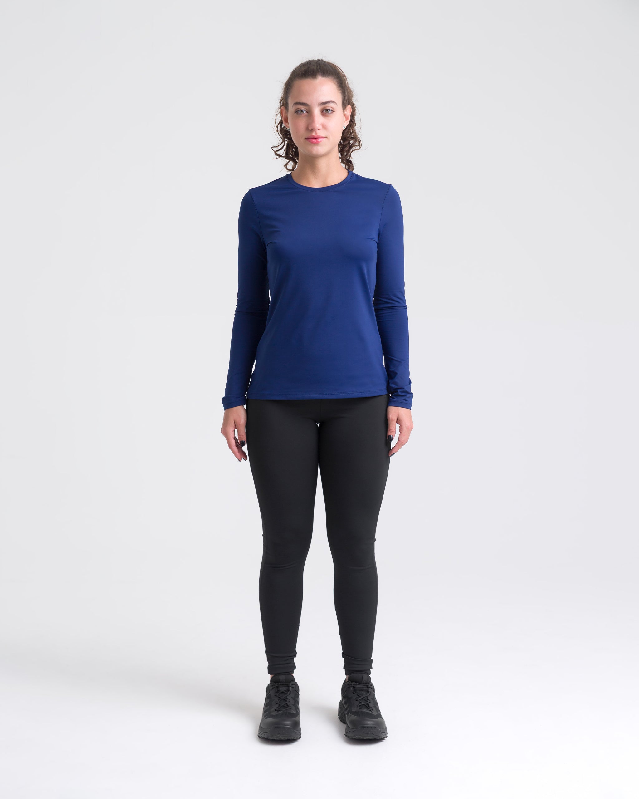 Blusa Segunda Pele Shade Feminina - Azul