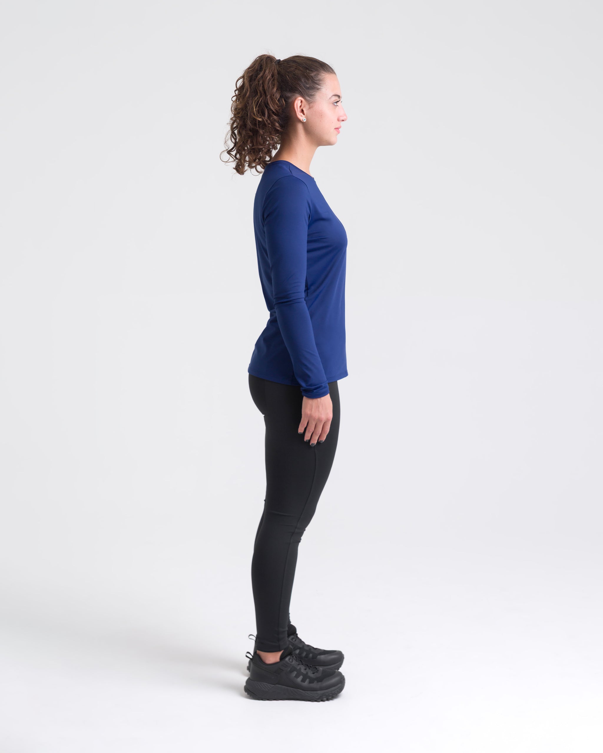 Blusa Segunda Pele Shade Feminina - Azul