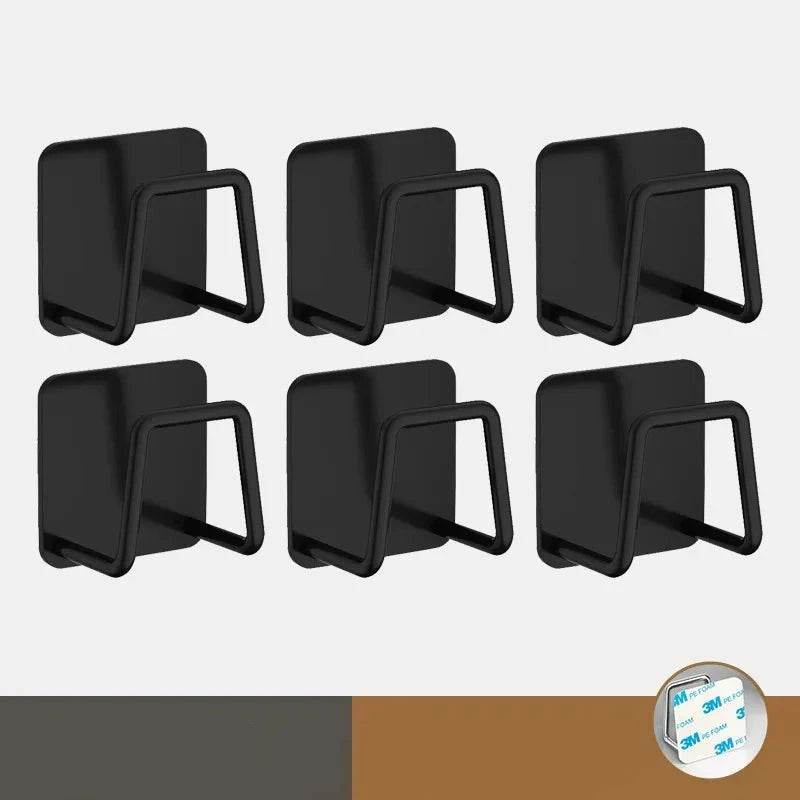 Suporte para Secagem de Esponjas e Organização de Utensílios de Cozinha Preto - Haustter