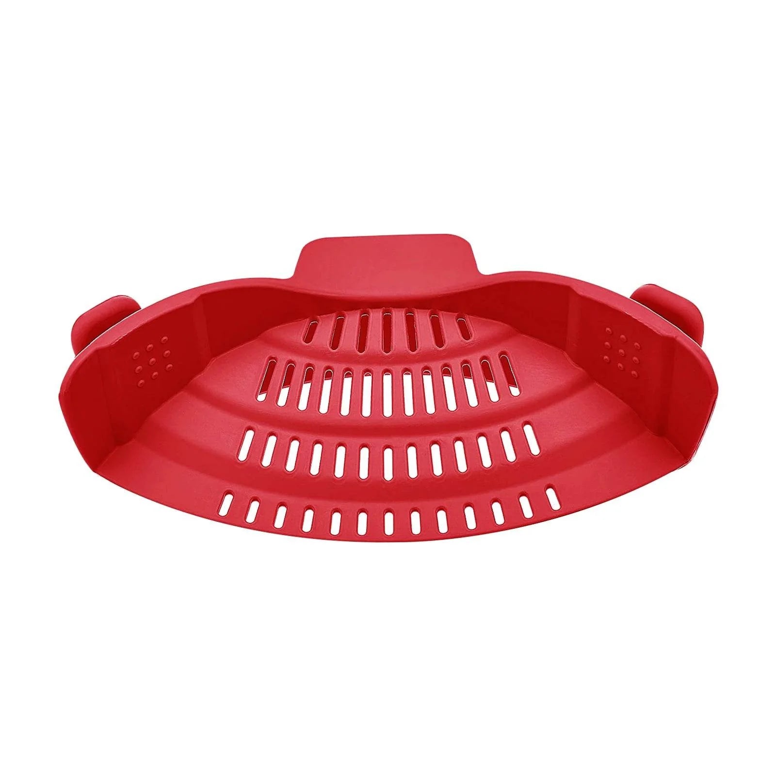 Escorredor Encaixável de Silicone com Clip para Panelas e Bowls - Haustter