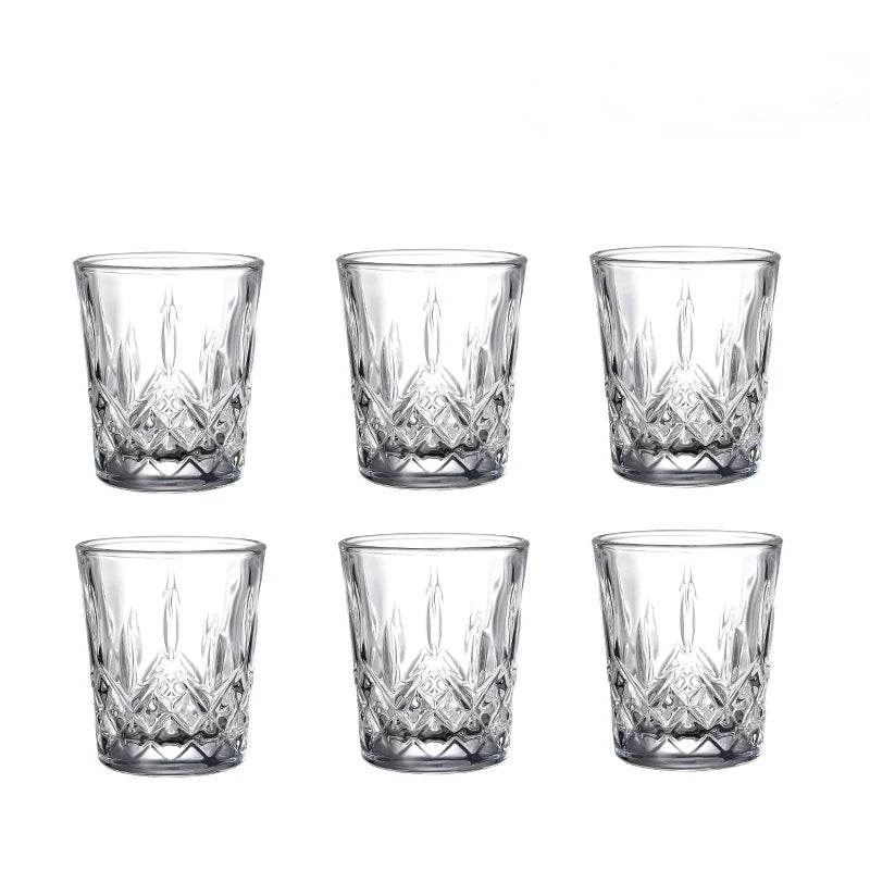 12 Copos Texturizados para Bebidas, Conjunto - Haustter