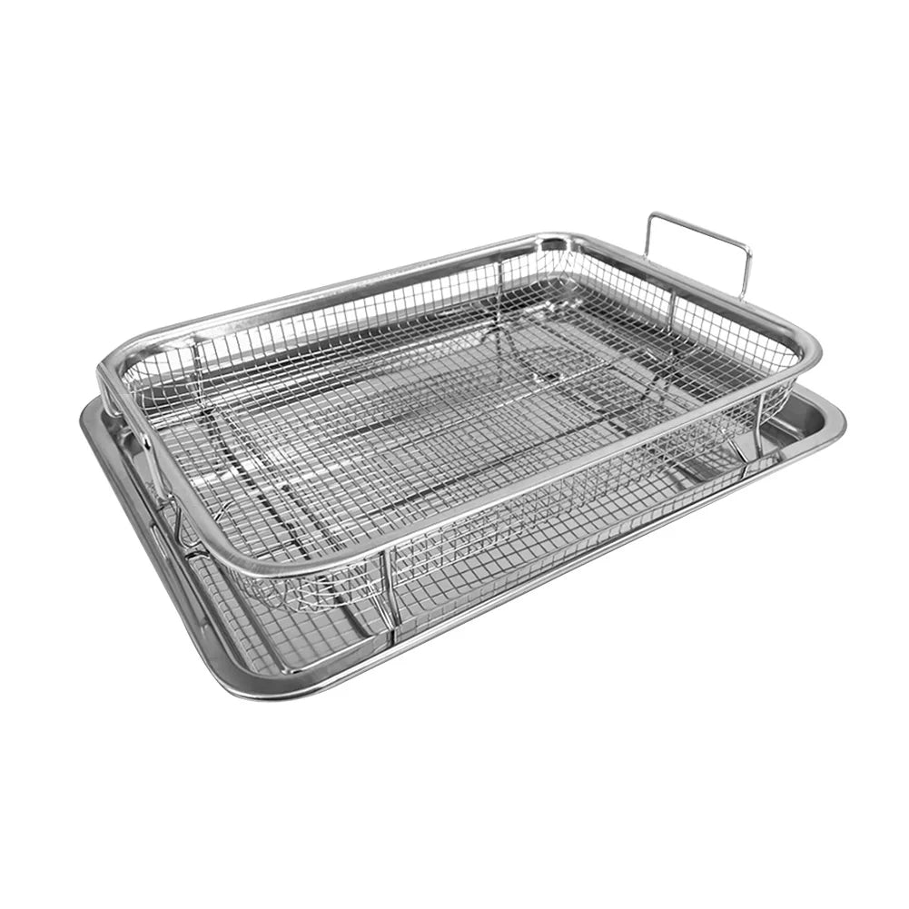 Cesta de fritura em aço inox
