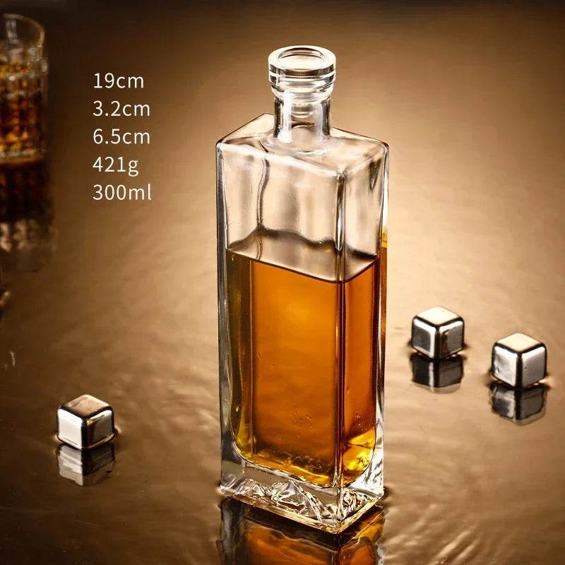 Garrafa de Vidro para Bebidas 300 - 550ml - Haustter