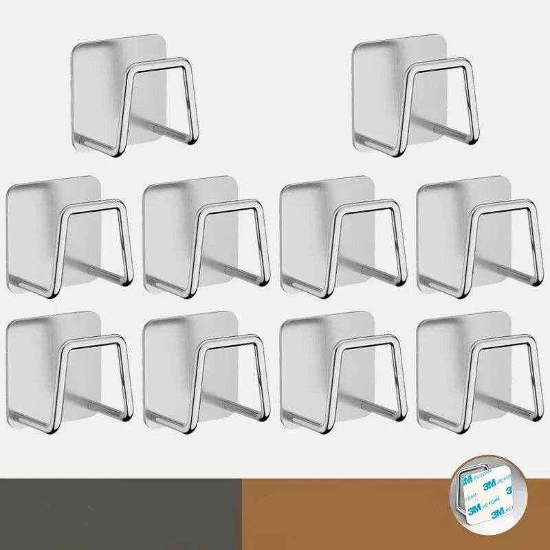 Suporte para Secagem de Esponjas e Organização de Utensílios de Cozinha em Inox - Haustter
