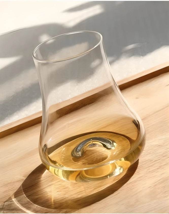 Copo Nosing de Vidro com Fundo Côncavo para Whisky e Destilados - Haustter