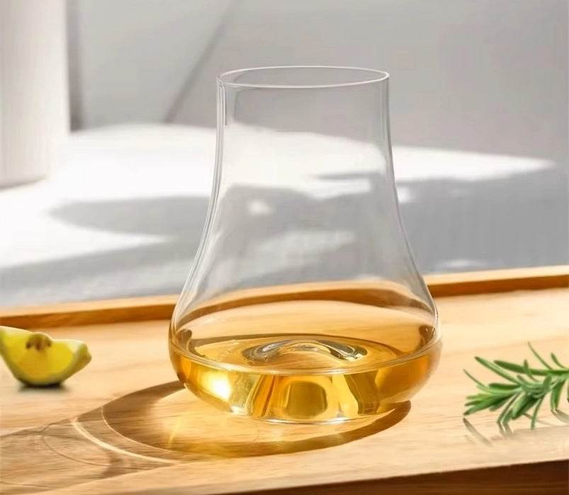 Copo Nosing de Vidro com Fundo Côncavo para Whisky e Destilados - Haustter