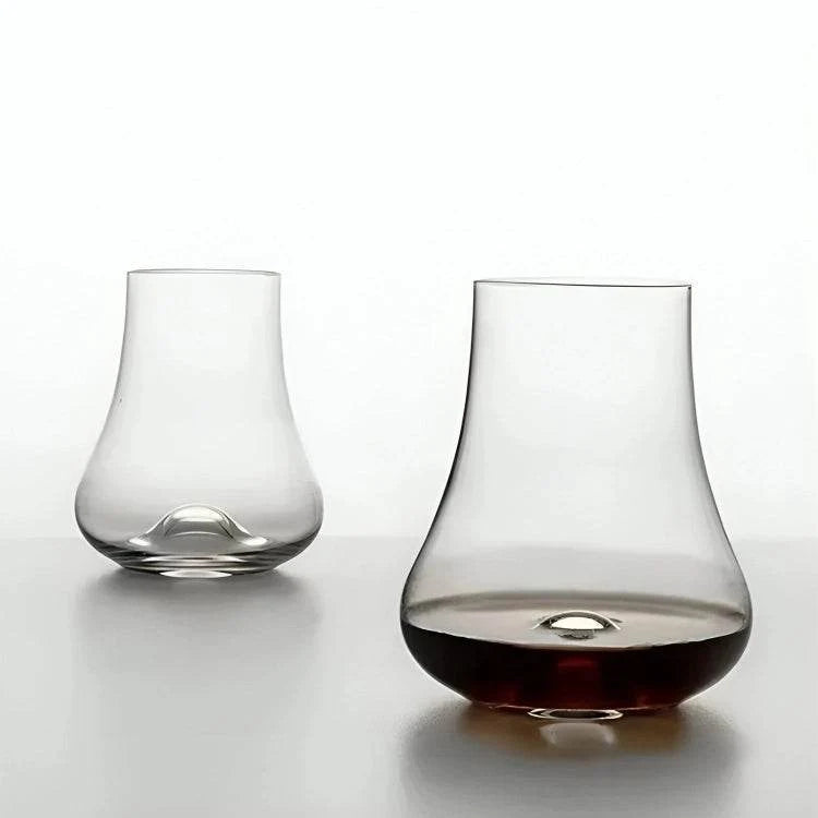Copo Nosing de Vidro com Fundo Côncavo para Whisky e Destilados - Haustter