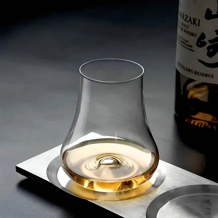 Copo Nosing de Vidro com Fundo Côncavo para Whisky e Destilados - Haustter