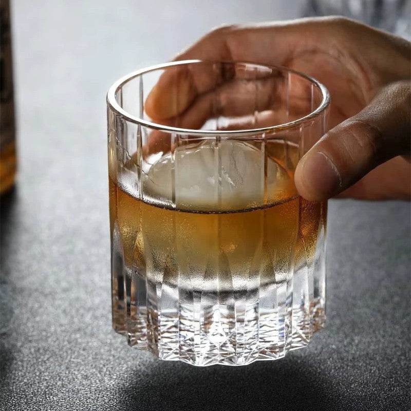 Copo de Whisky Luxuoso com Efeito Kaleidoscópio - Haustter