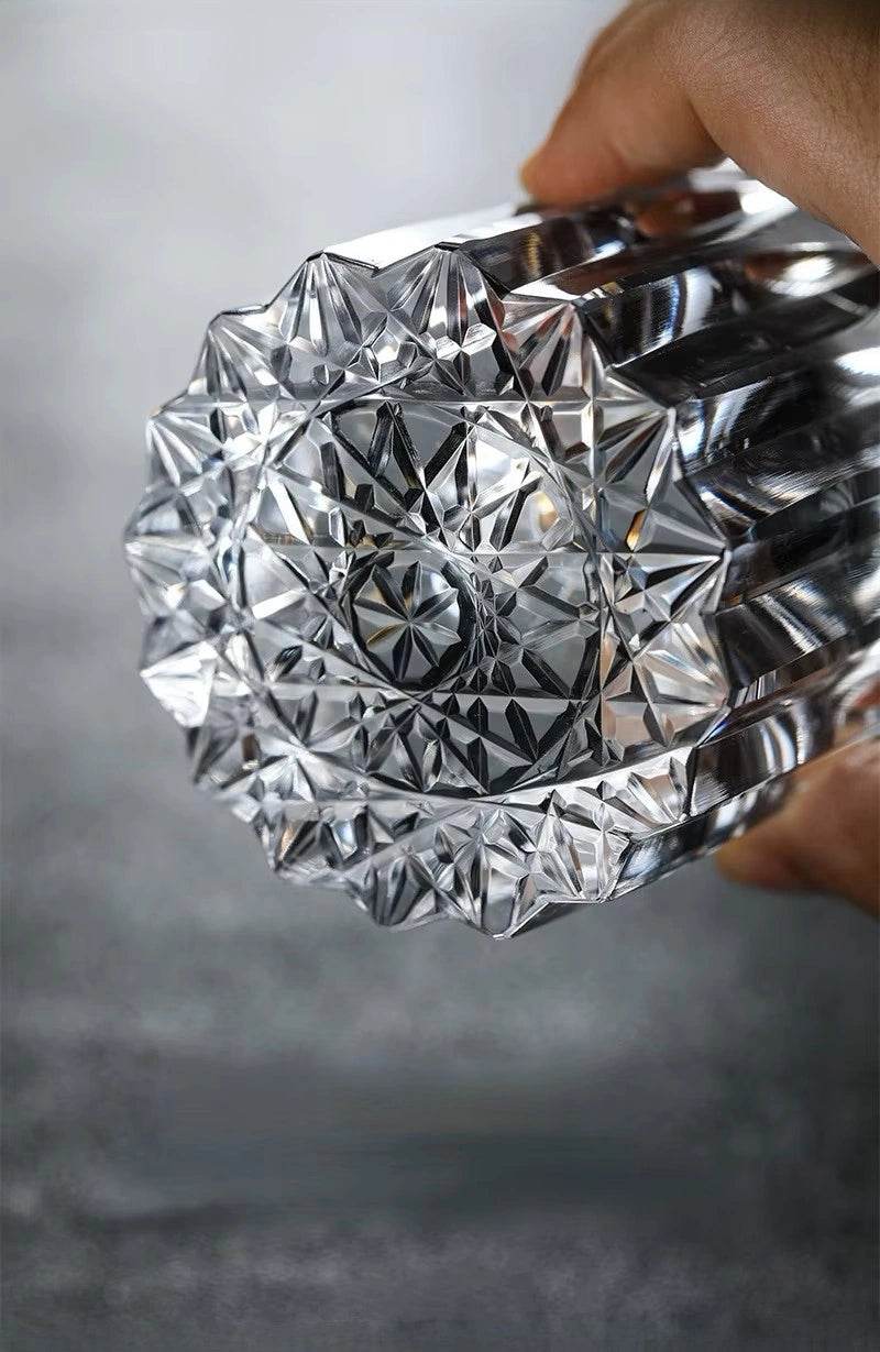 Copo de Whisky Luxuoso com Efeito Kaleidoscópio - Haustter