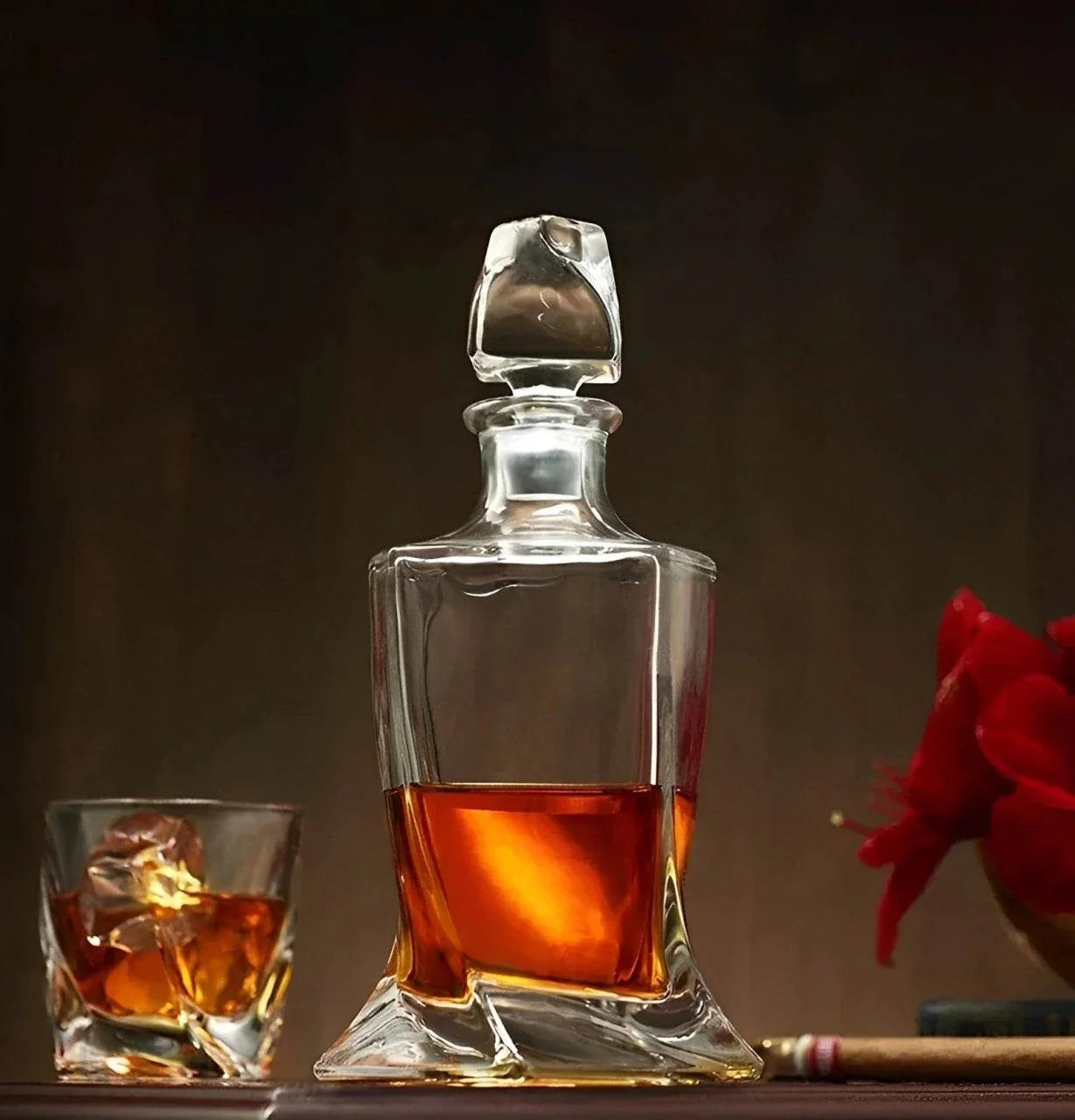 Decantador Maestoso de Whisky Vórtex 800ml