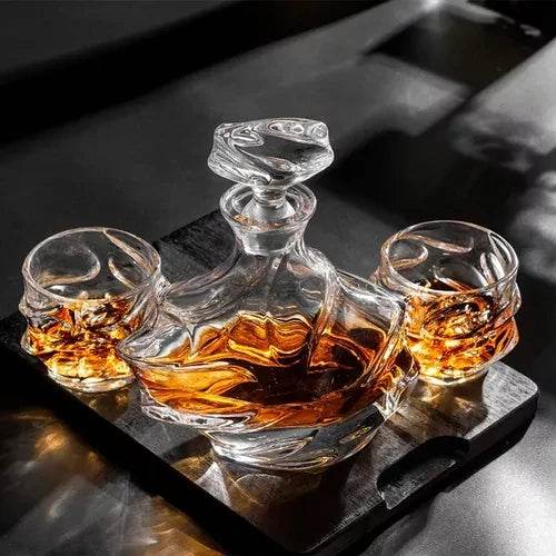 Kit Maestoso de Luxo – Decantador e Copo para Whisky | Haustter