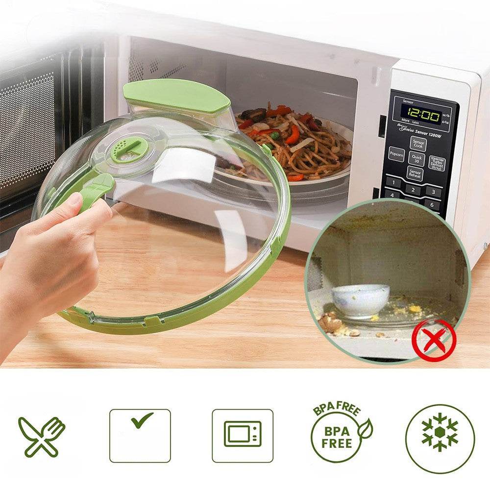Tampa para Micro-ondas com Vaporizador