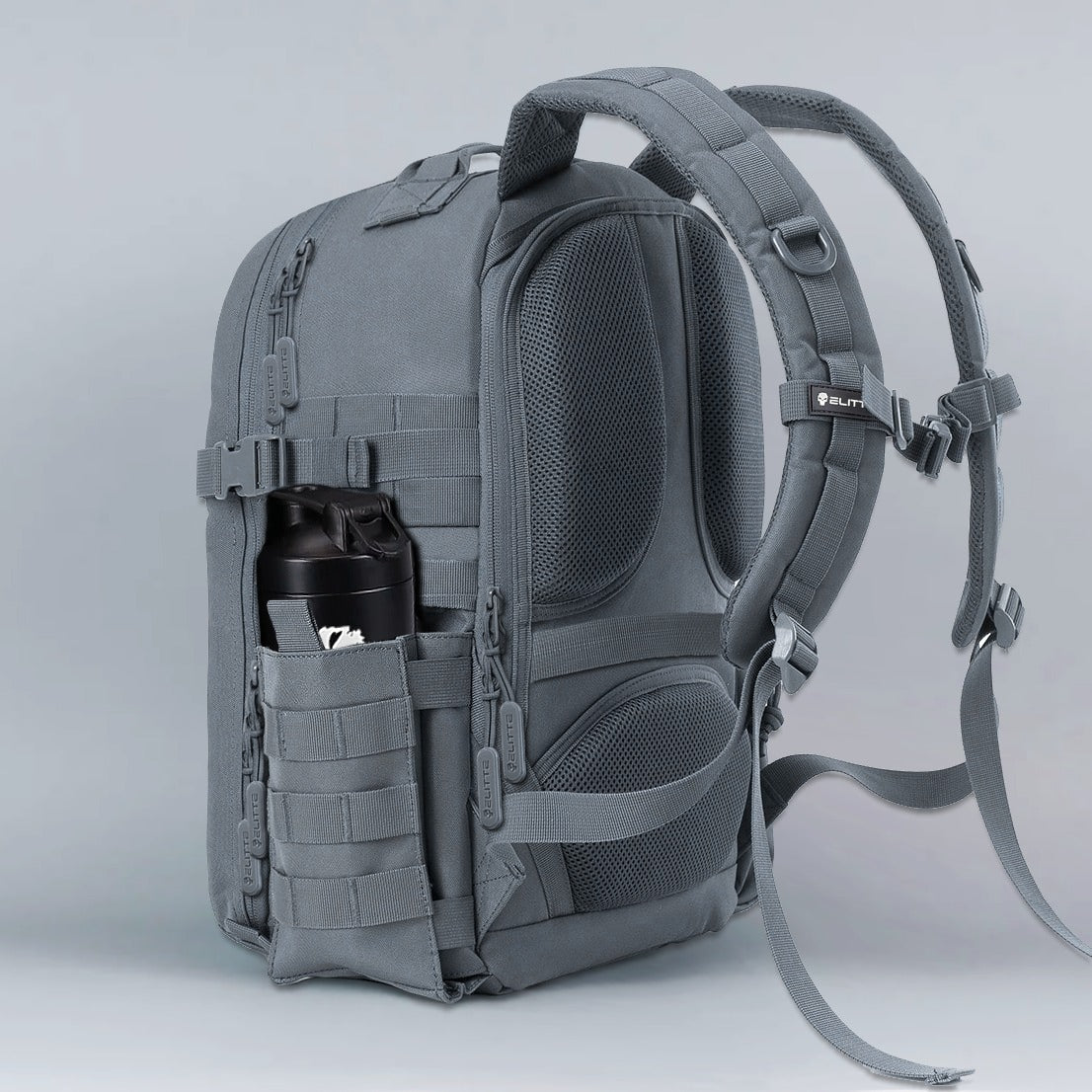 Mochila Elitte Falcon (40L) - Cinza Shark