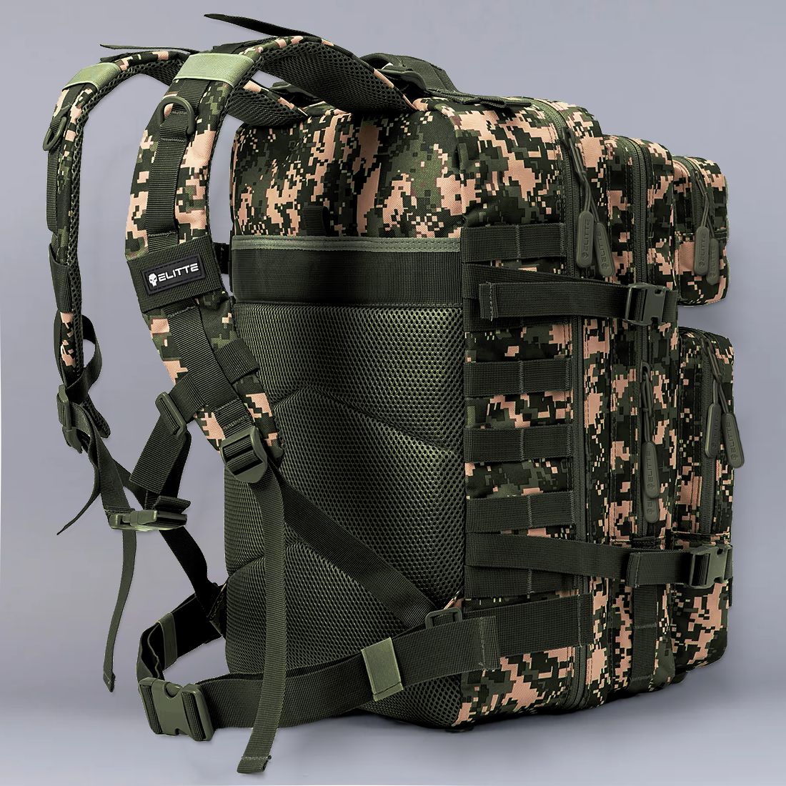 Mochila Elitte Combat (50L) - Camuflada Digital