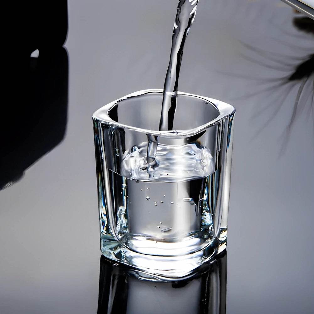 6 Copos de Whisky e Tequila Quadrados - Vidro Grosso Premium | Haustter