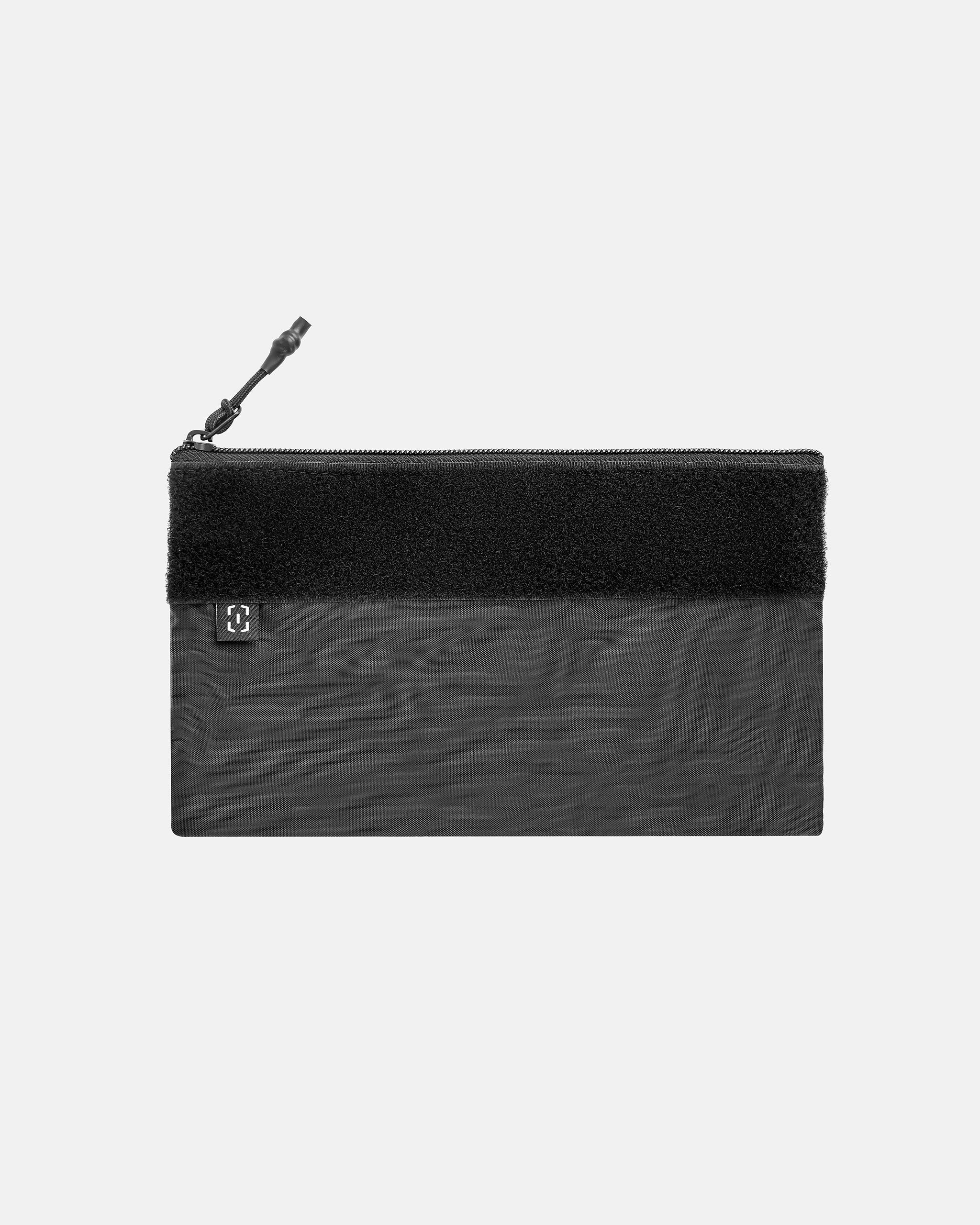 Bolso Canguru com Zíper para Plate Carrier Ares - Preto