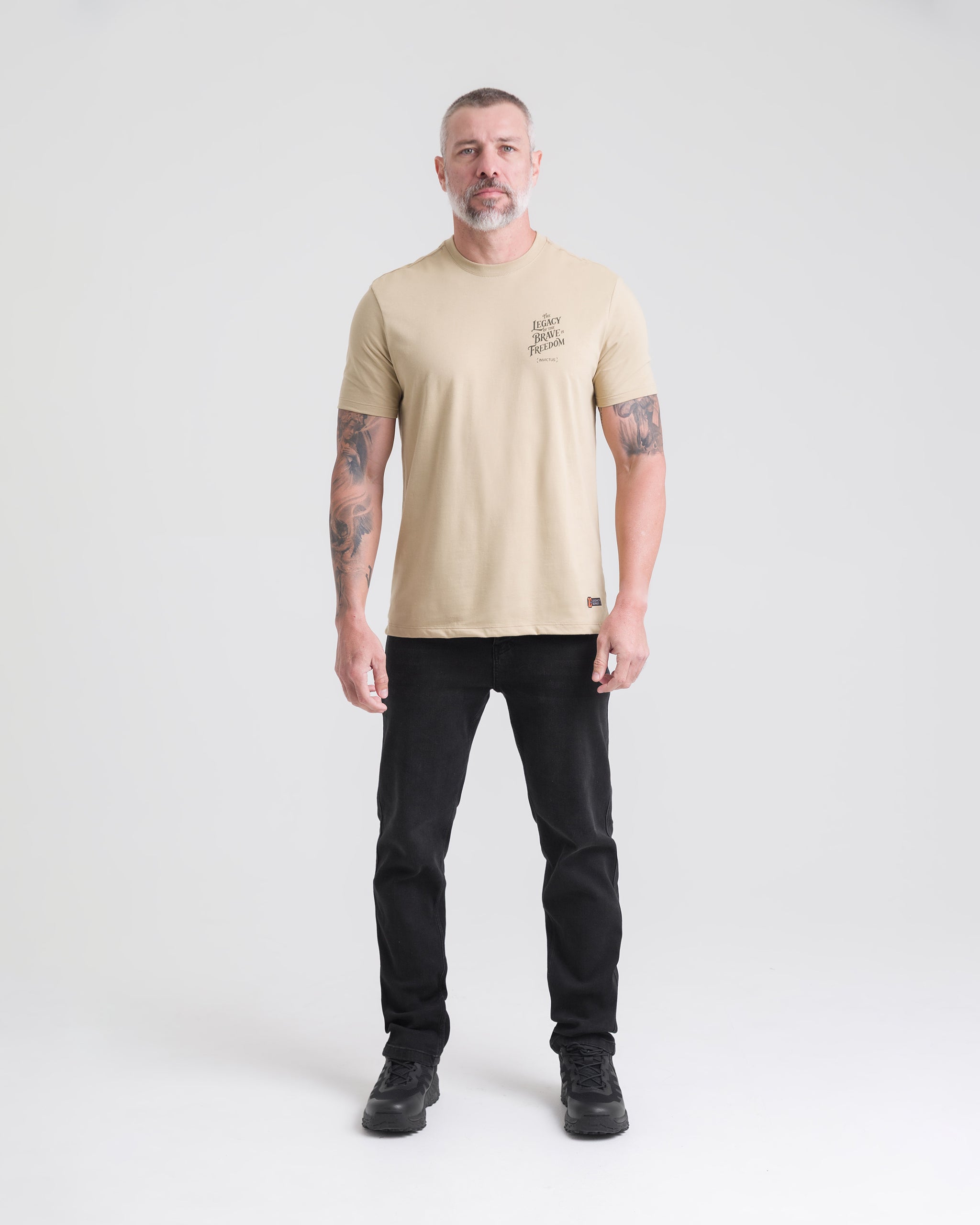 Camiseta Concept Brave 10 Anos - Cáqui