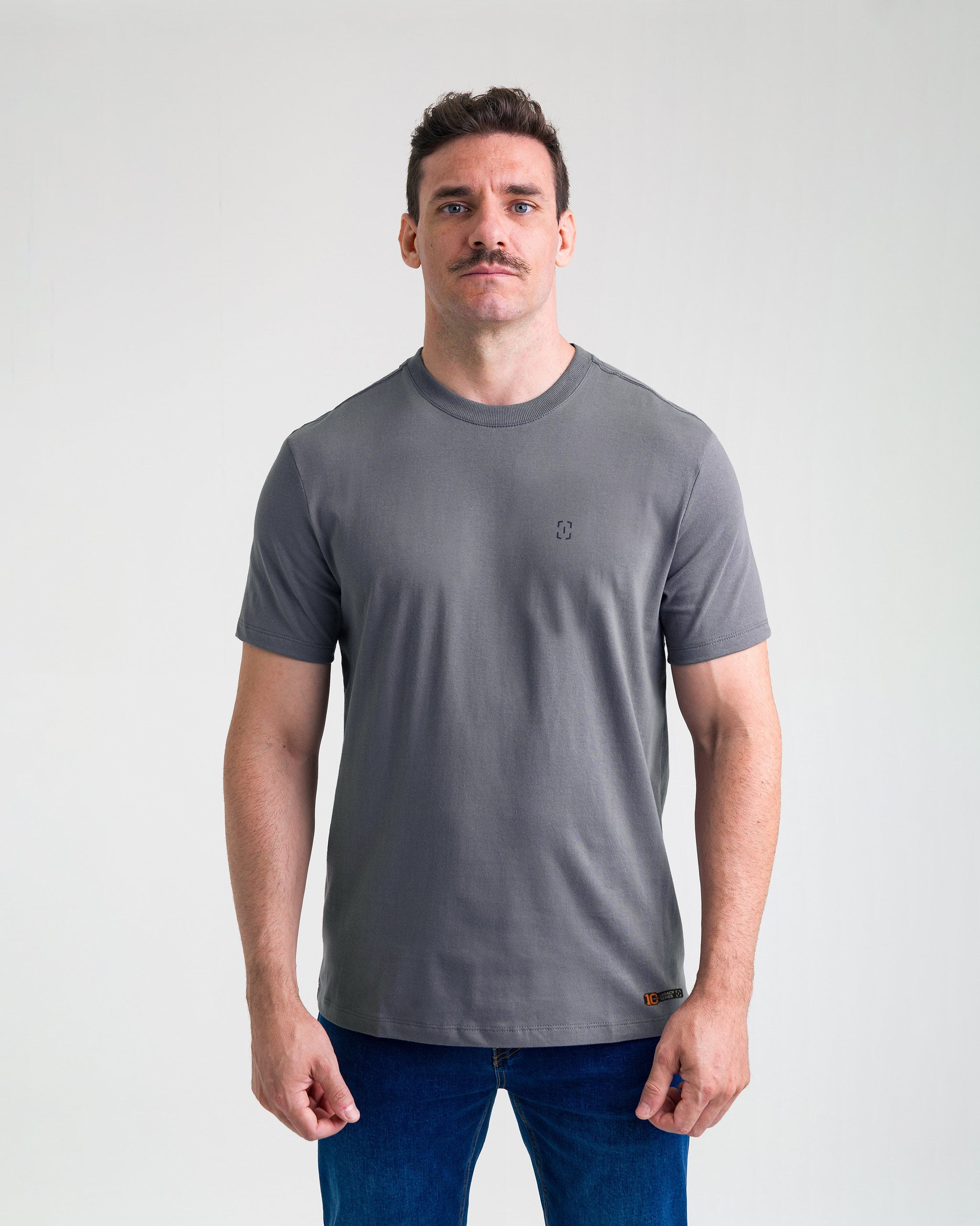 Camiseta Concept K9 Buddy 10 anos - Chumbo